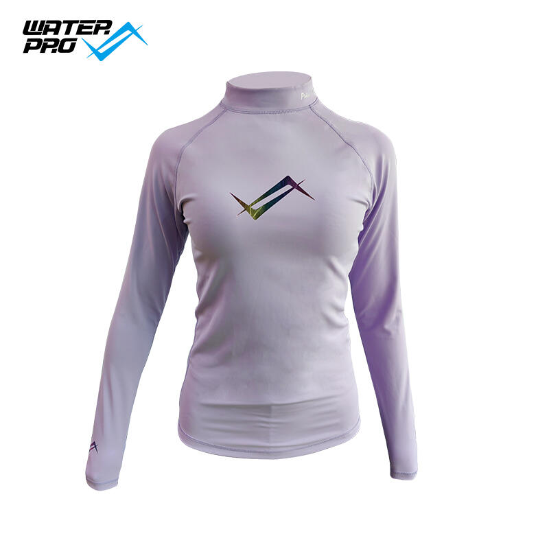 Women UPF 50+ Rash Guard - Lilac