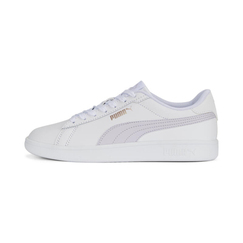 Zapatillas Smash 3.0 L PUMA White Spring Lavender Rose Gold Purple Metallic