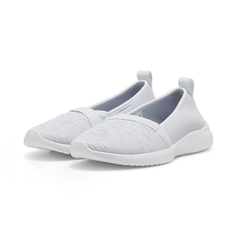 Zapatos slip on Mujer Adelina PUMA Silver Mist Whisp Of Pink White Gray