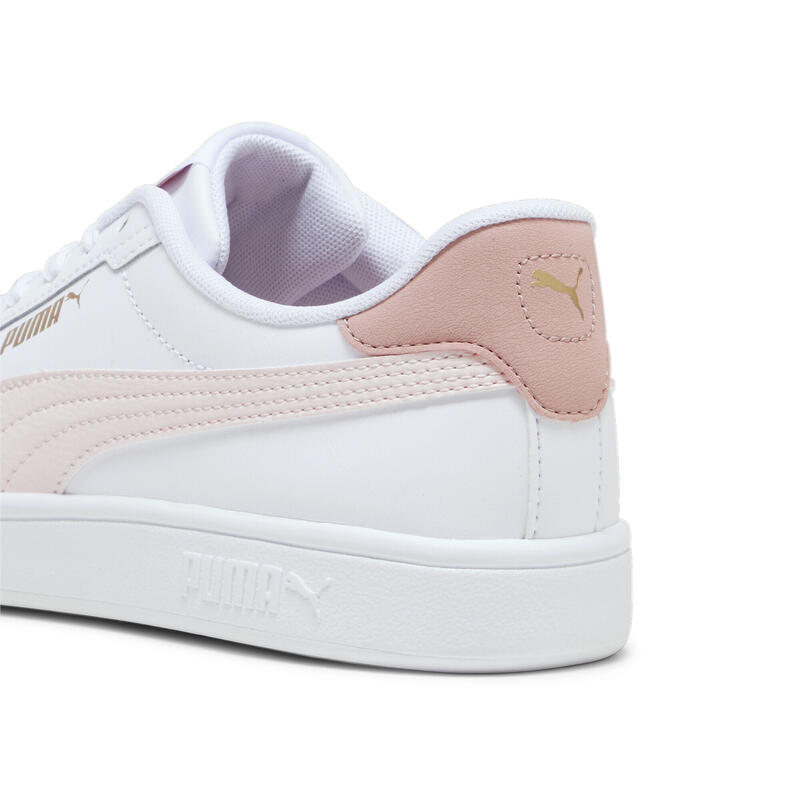 Smash 3.0 L Sneakers Erwachsene PUMA White Frosty Pink Gold