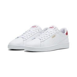 Sneakers Smash 3.0 L PUMA White Club Red Gold