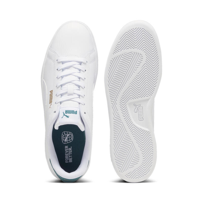 Sneakers Smash 3.0 L PUMA White Malachite Gold Green