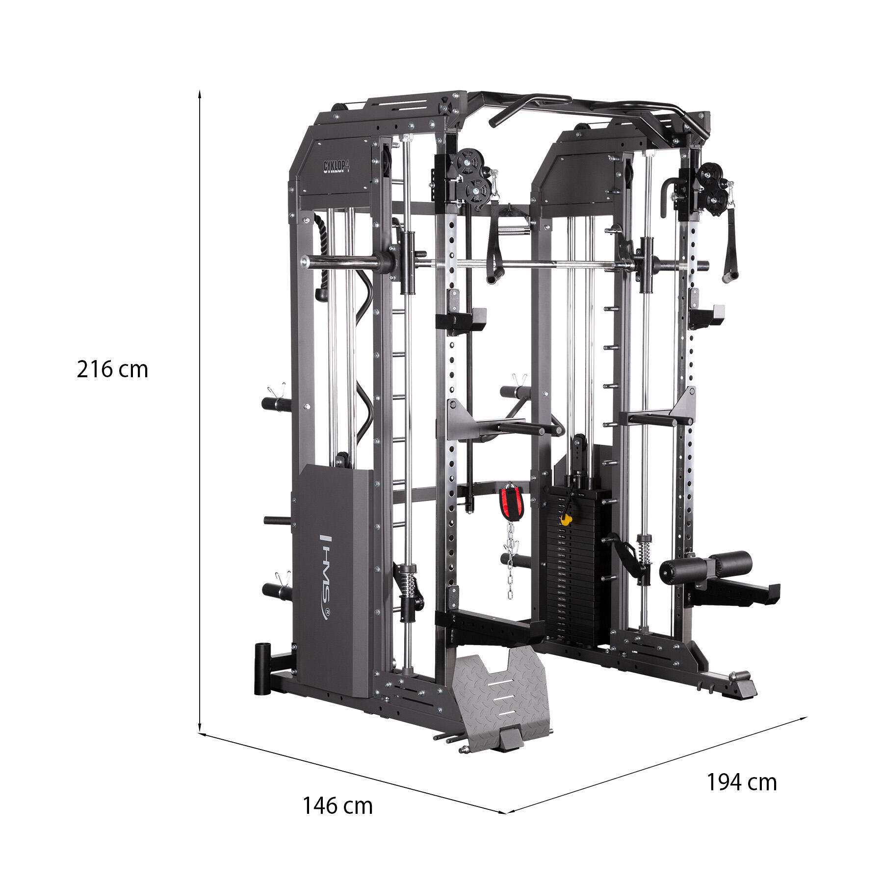 Multipresse cyklop 4 semi commercial HMS 5/7