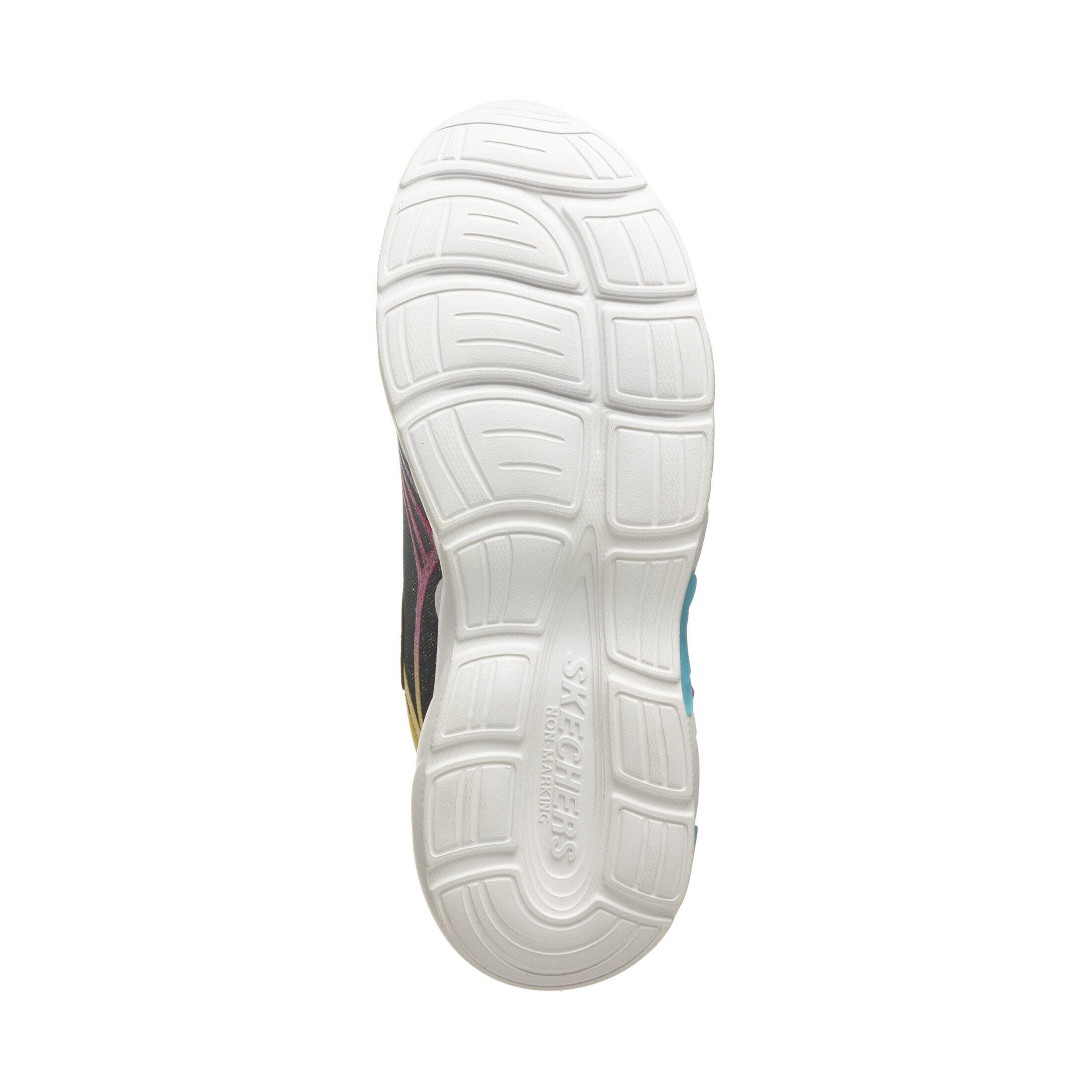 SKECHERS Kids RAINBOW RACER NOVA BLITZ Sneakers Zwart / Veelkleurig 7/7