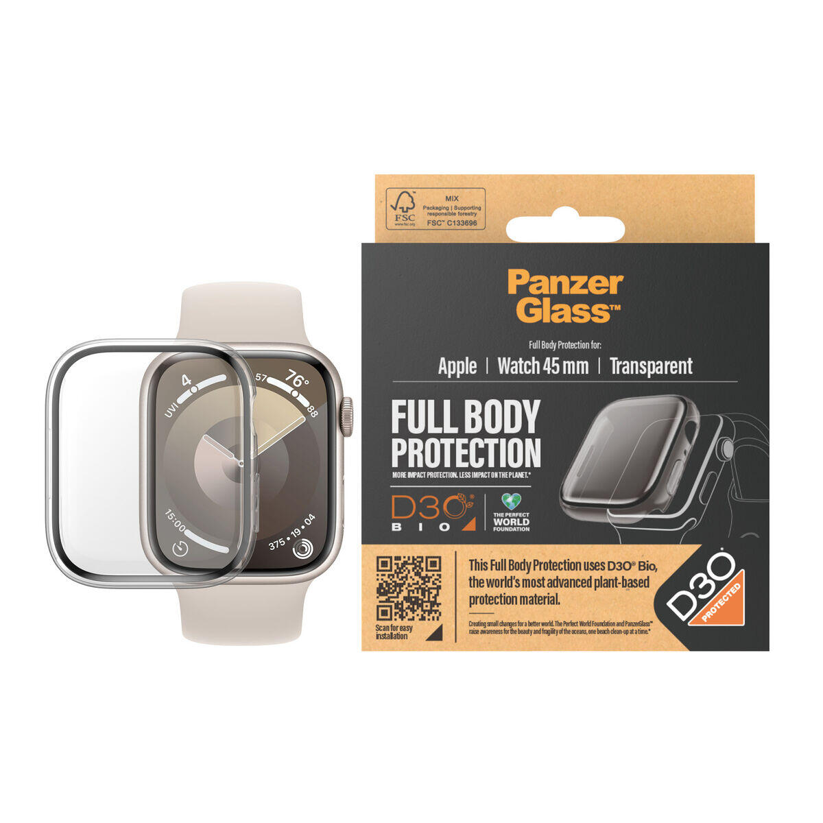 PANZERGLASS Smartwatch Panzer Glass 3687 Transparente