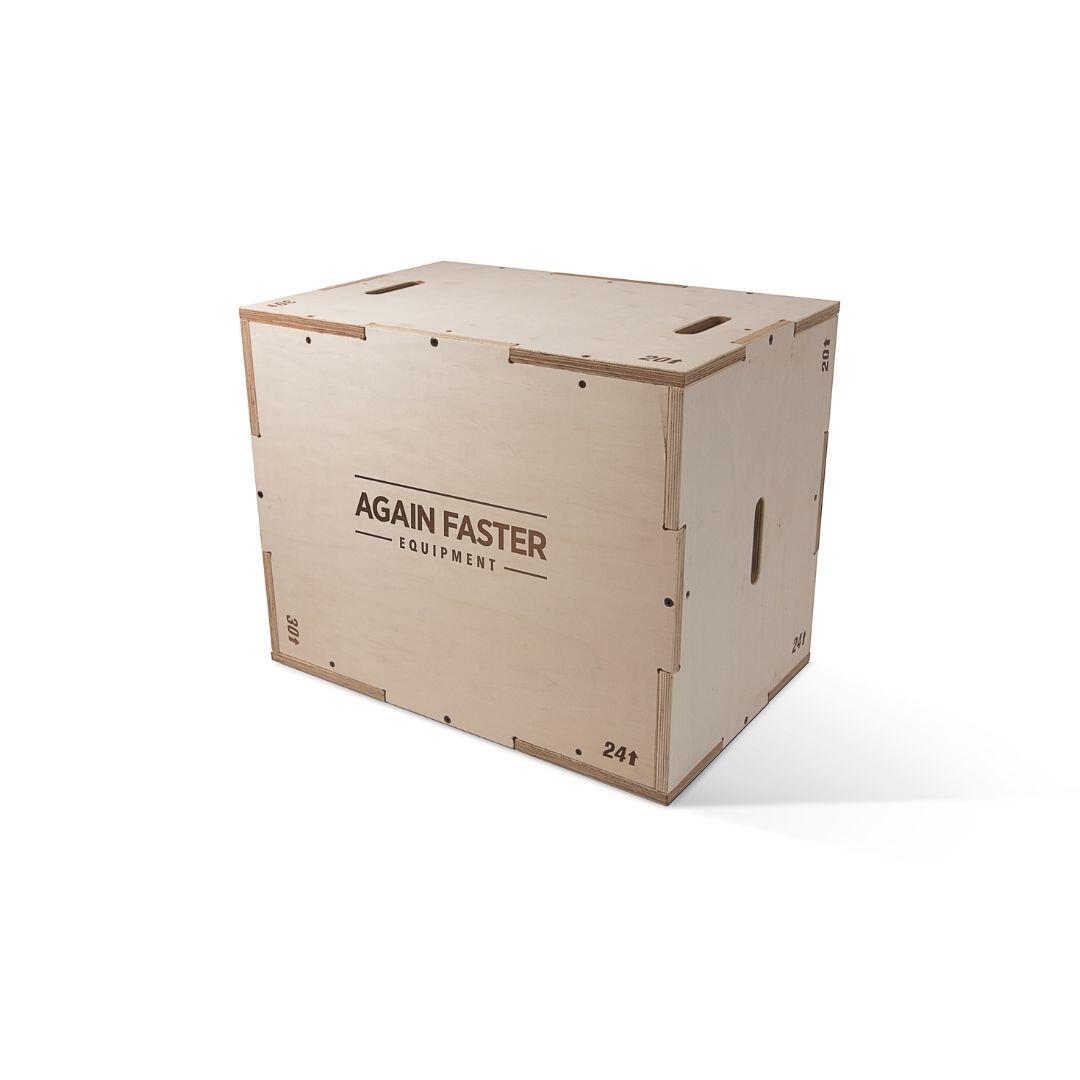 Again Faster® Wooden Plyo Box 1/1