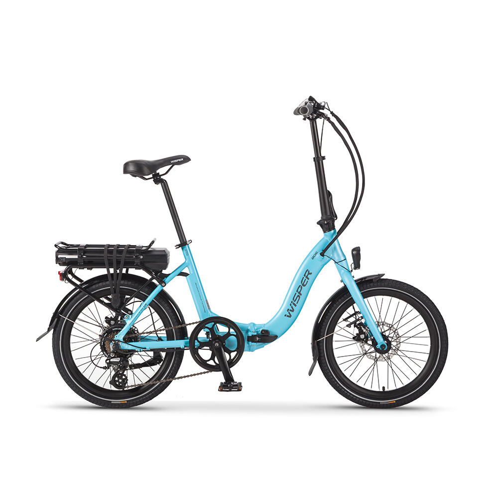 Wisper 806 SE Folding Electric Bike 2020, 700Wh - Blue 1/1