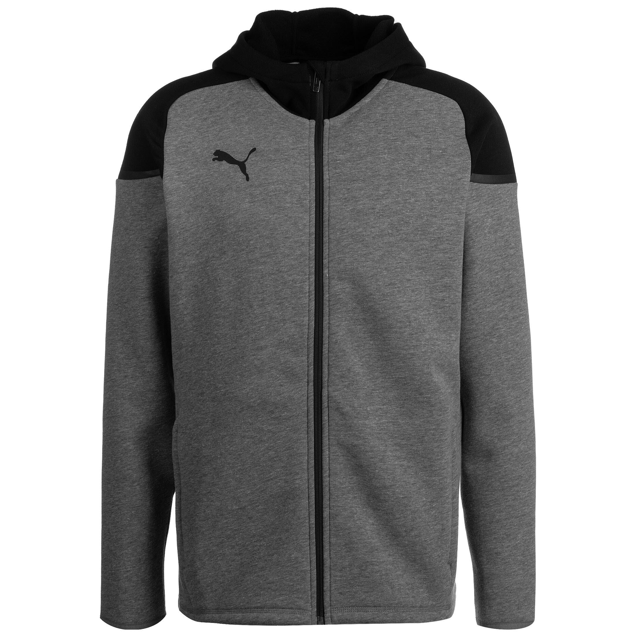 Puma - Kapuzenjacke Teamcup Casuals Herren Puma - Veste - Gris|noir - 52 2xl - Decathlon