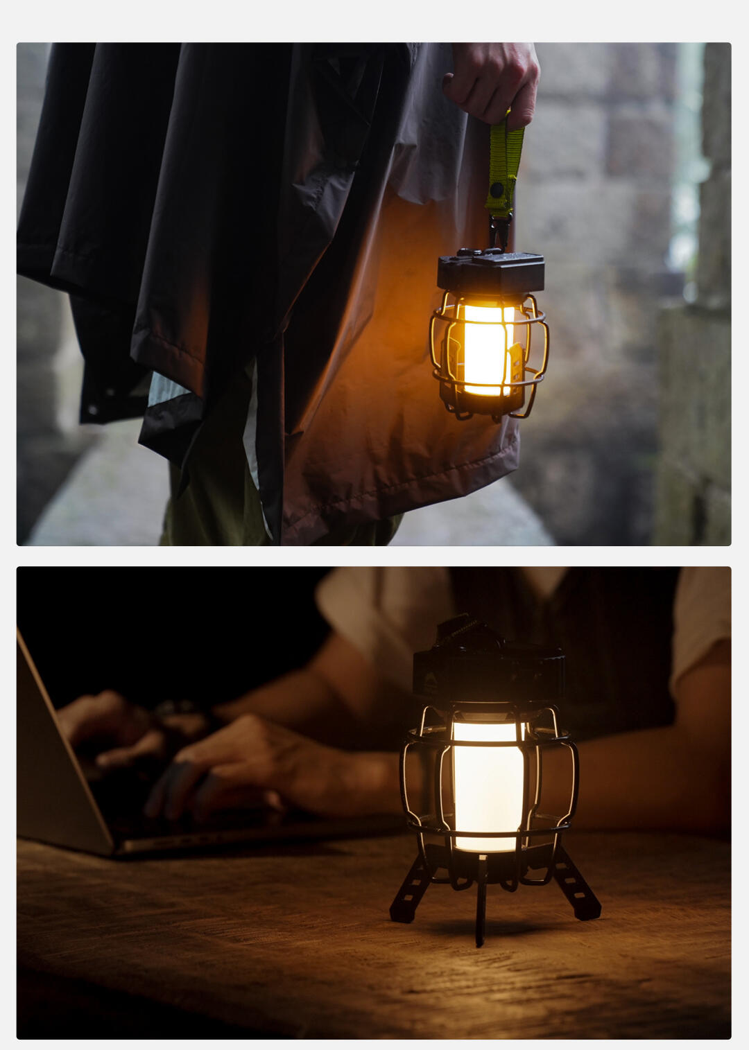 Lampada LED Ricaricabile per il Campeggio 7/9