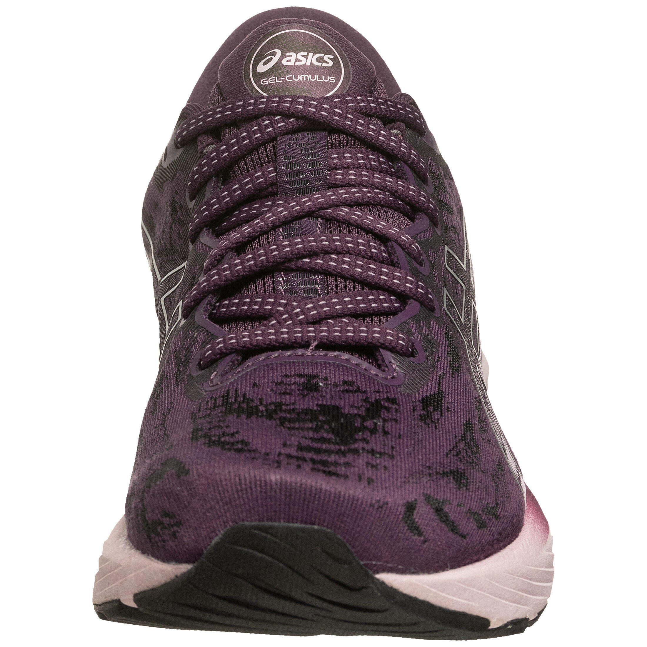 ASICS Womens Gel-Cumulus 23 Running Shoes Deep Plum/Pure Silver - 4 UK 5/7