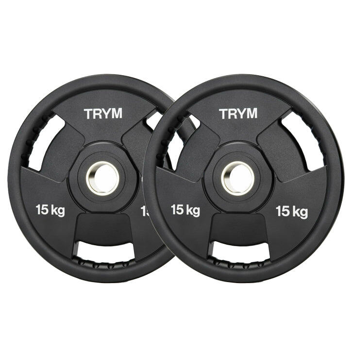 TRYM Halterschijven Set - Bundel - 30 kg - 2 x 15 kg - CPU - 50 mm