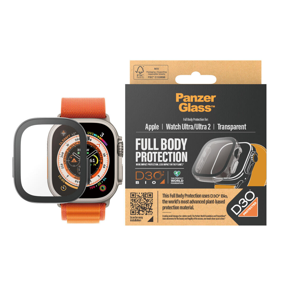 PANZERGLASS Smartwatch Panzer Glass 3688 Transparente