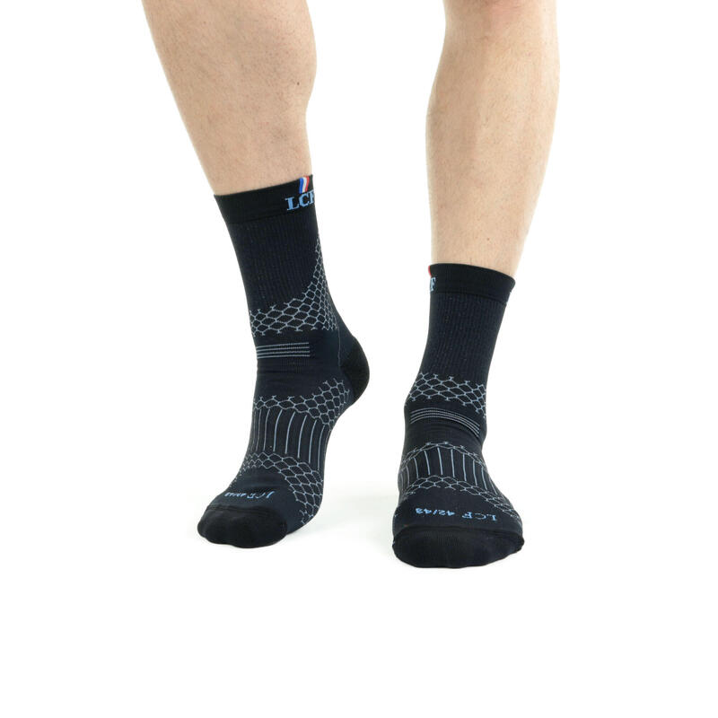 CHAUSSETTES MONTANTES DE TRAIL RUNNING FINES, LÉGÈRES ET RESPIRANTES - APPALACHE