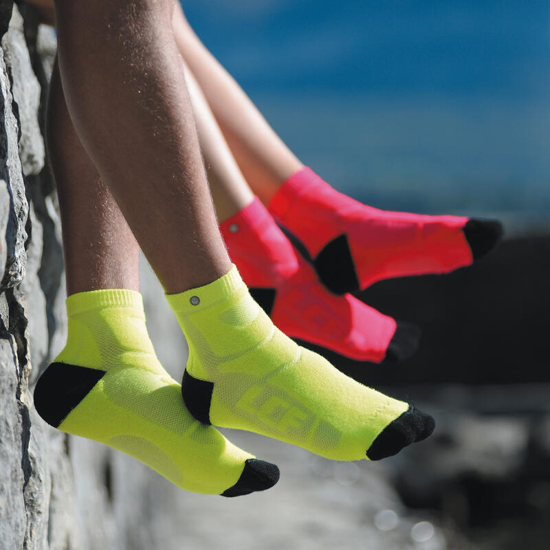 CHAUSSETTES DE RUNNING ULTRA CONFORTS EN BOUCLETTES INVERSEES - OVERDRIVE