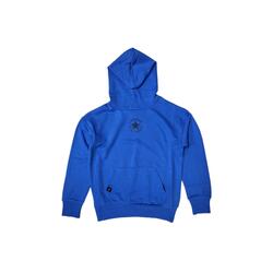 Felpa ragazzo converse sustainable core ft azzurro cotone garzato