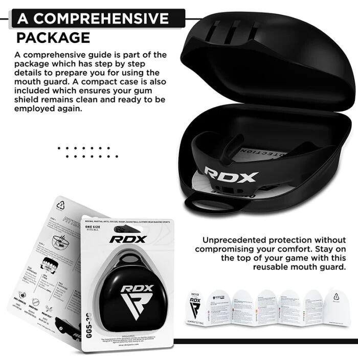 Proteza box RDX, Negru, uni