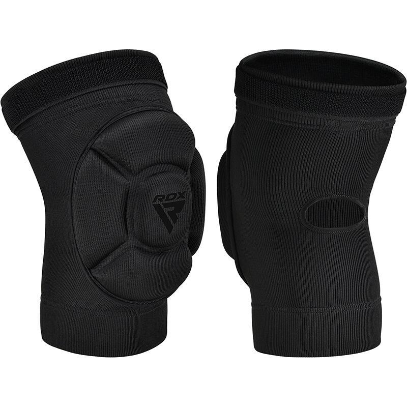 Genunchere spumă RDX MMA, Negru/Negru, M