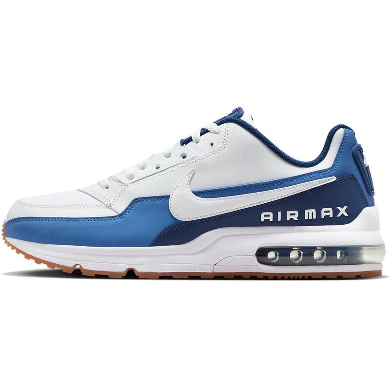 Scarpe uomo nike air max ltd - bianco/blu in pelle