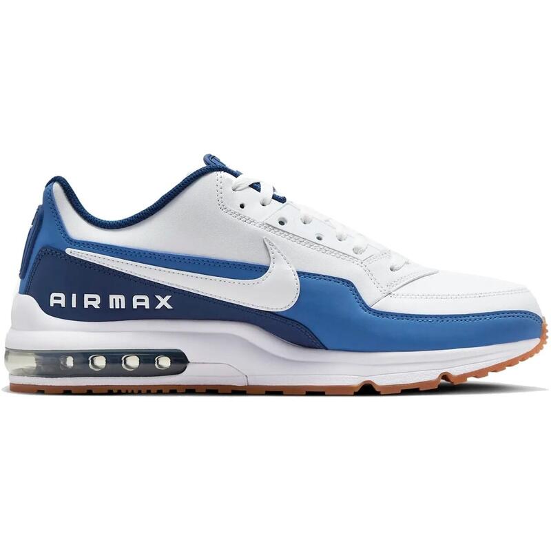 Scarpe uomo nike air max ltd - bianco/blu in pelle