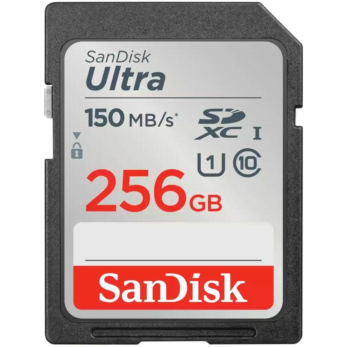 SANDISK Tarjeta de Memoria SD Ultra 256 GB