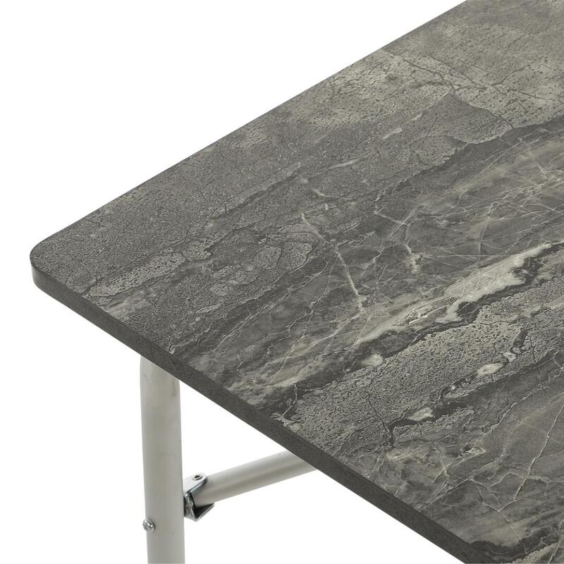 Travellife Sorrento table honeycomb dark grey 100