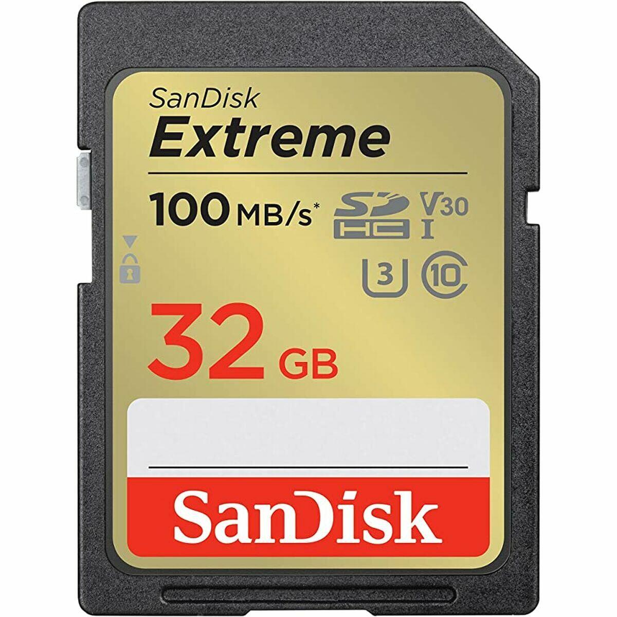 SANDISK Tarjeta de Memoria SDHC Extreme 32 GB