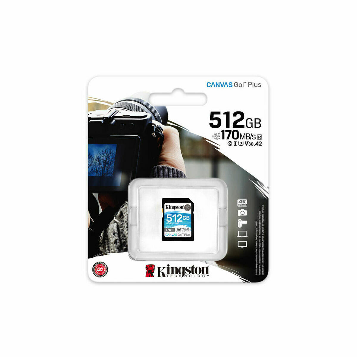 Carte Mémoire Micro SD avec Adaptateur SDG3/512GB 2/3