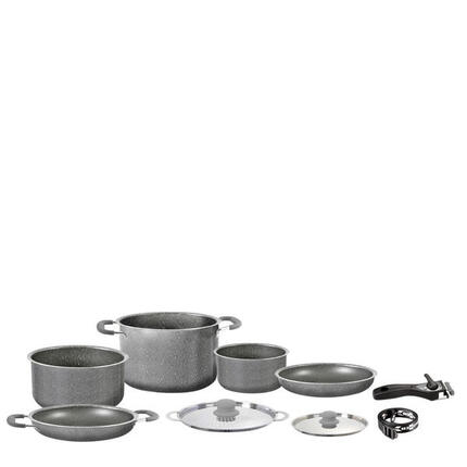 Brunner Gourmet Rock NG pannenset 8+1 Ø 20