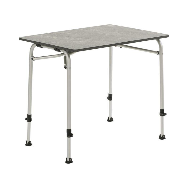 Travellife Sorrento table honeycomb dark grey 80