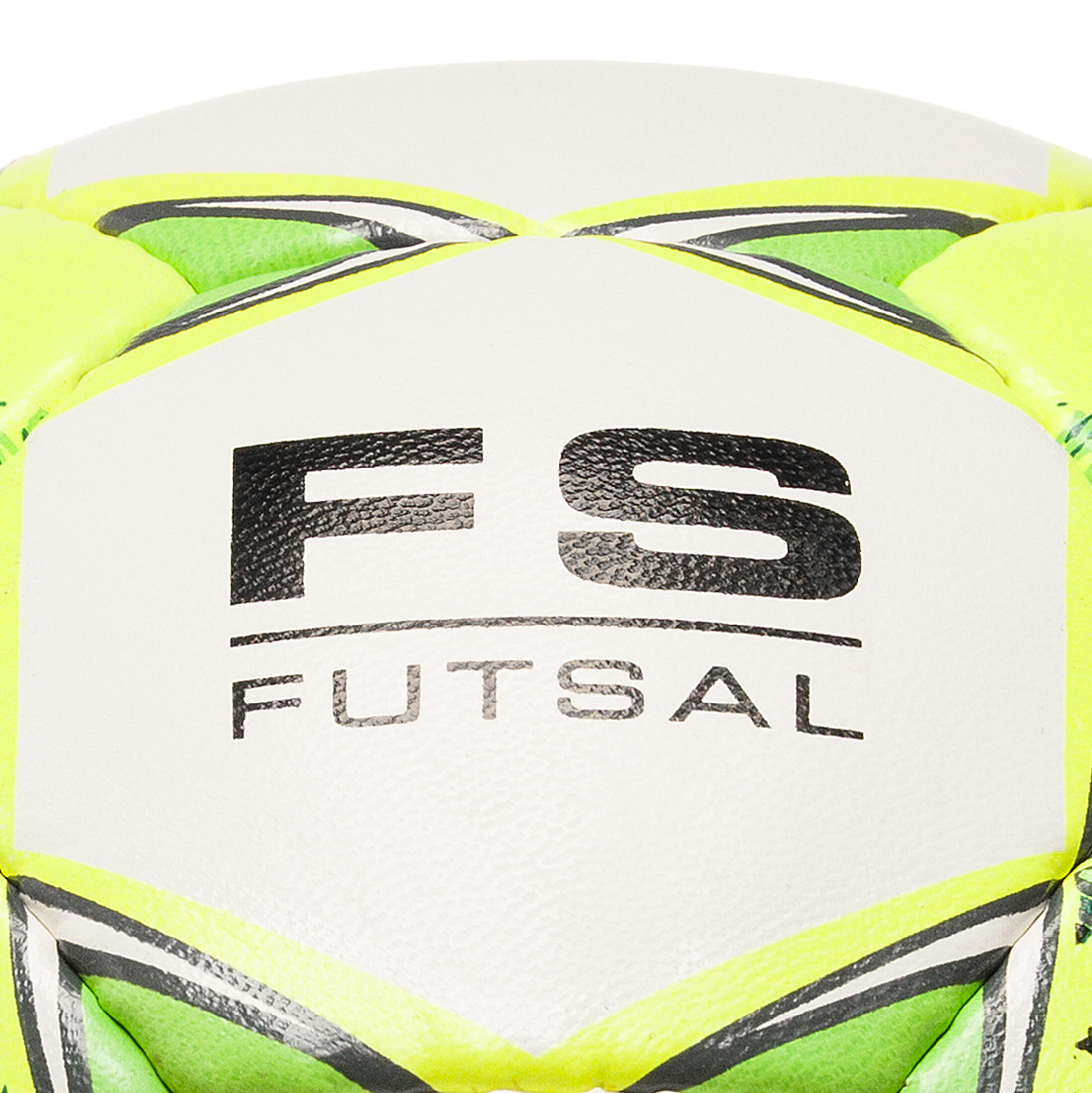 Futsalball Brillant TT Fussball Unisex Weiß-Gelb-Grün 3/3