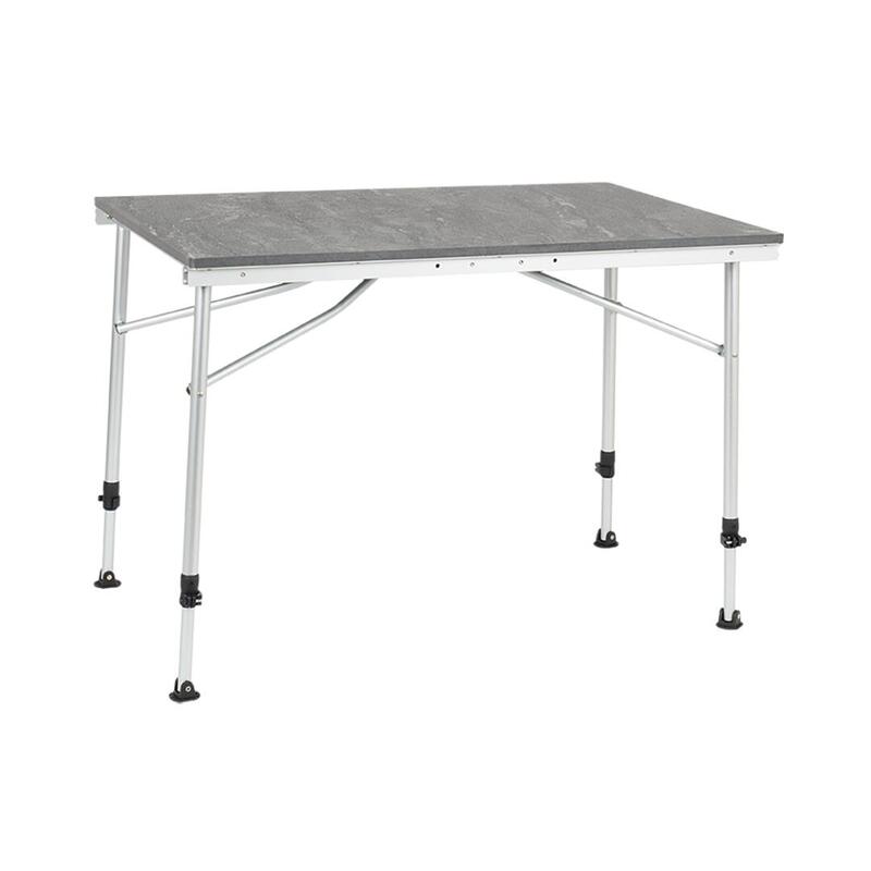 Travellife Sorrento tafel uitschuifbaar honeycomb dark grey 100/140/180