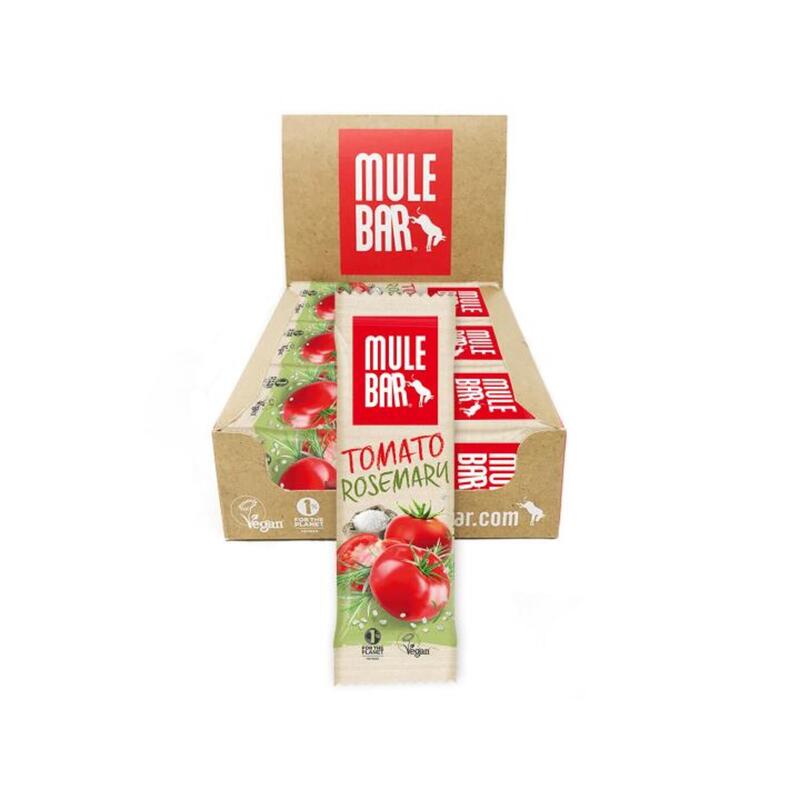 15 barres énergétiques aux céréales - Salées -Véganes - 40g - Tomate/Romarin