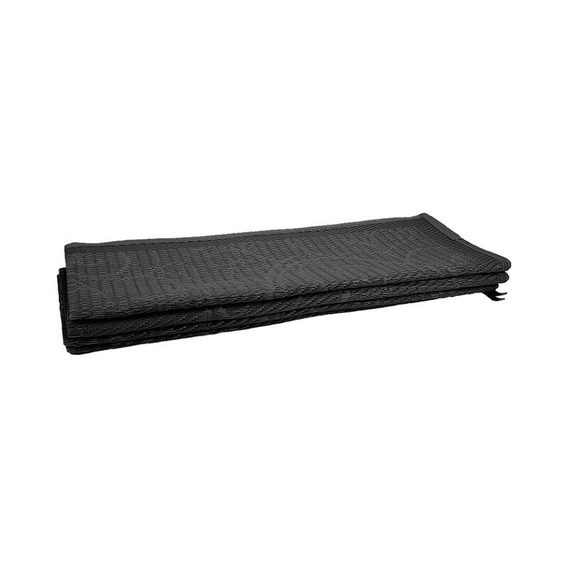 Travellife comfort mat zwart 300x600cm