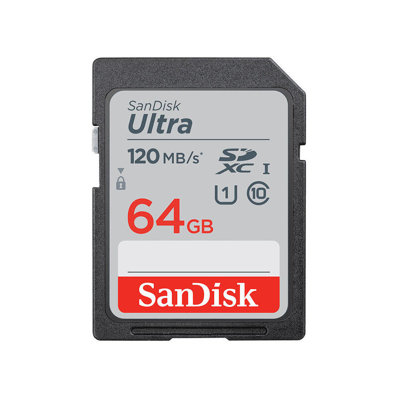 Carte Mémoire Micro SD avec Adaptateur SDSDUNR-064G-GN3IN 64 GB
