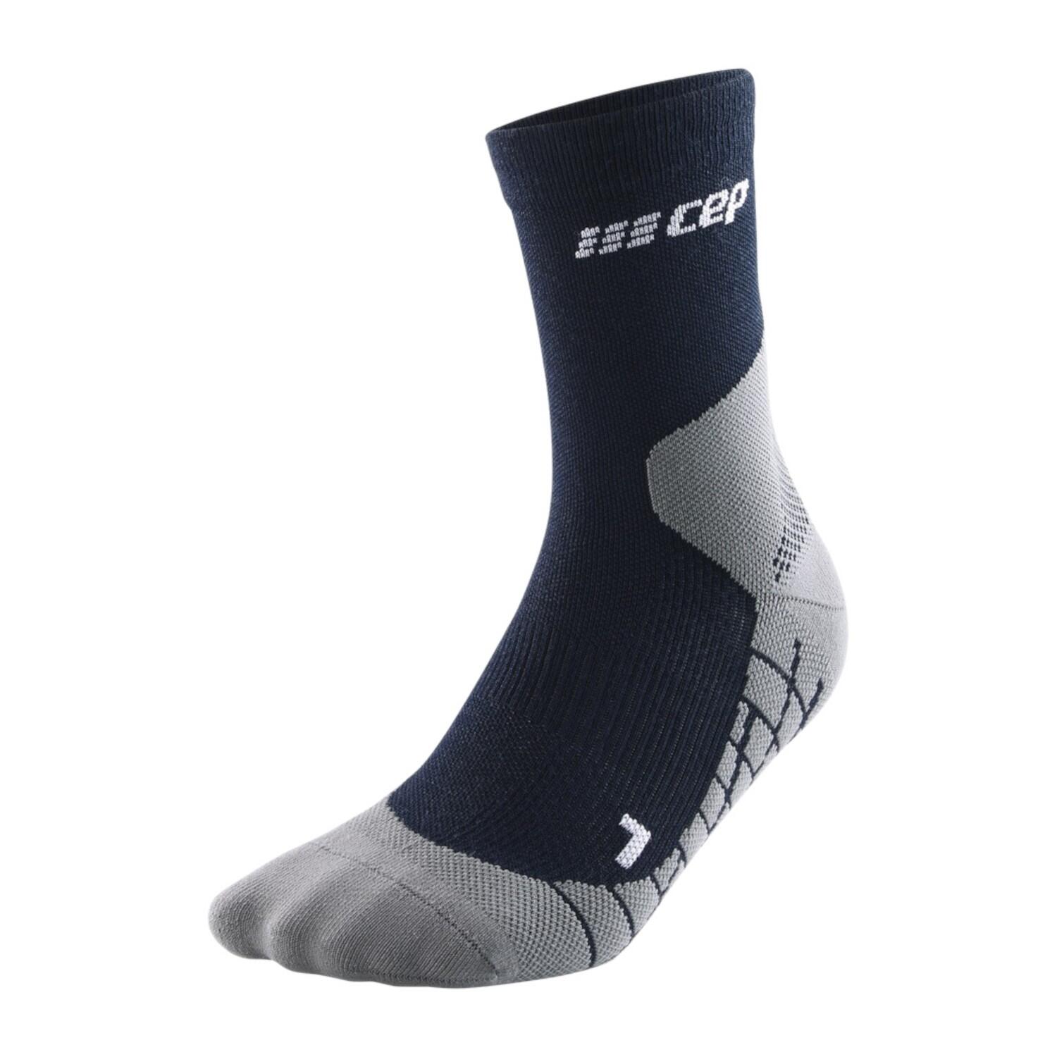 CEP CEP Hiking Light Merino Mid-Cut Compressie - Blauw - Dames