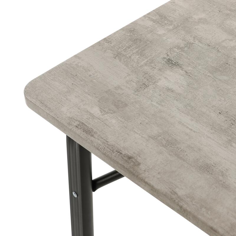 Travellife Veneto table solid light grey 120