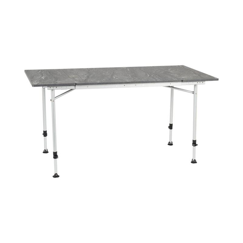 Travellife Sorrento table ajustable honeycomb dark grey 80/110/140cm