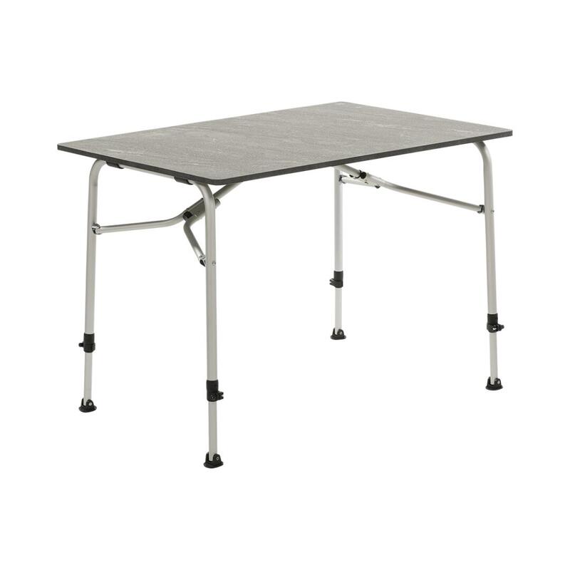 Travellife Sorrento table honeycomb dark grey 100