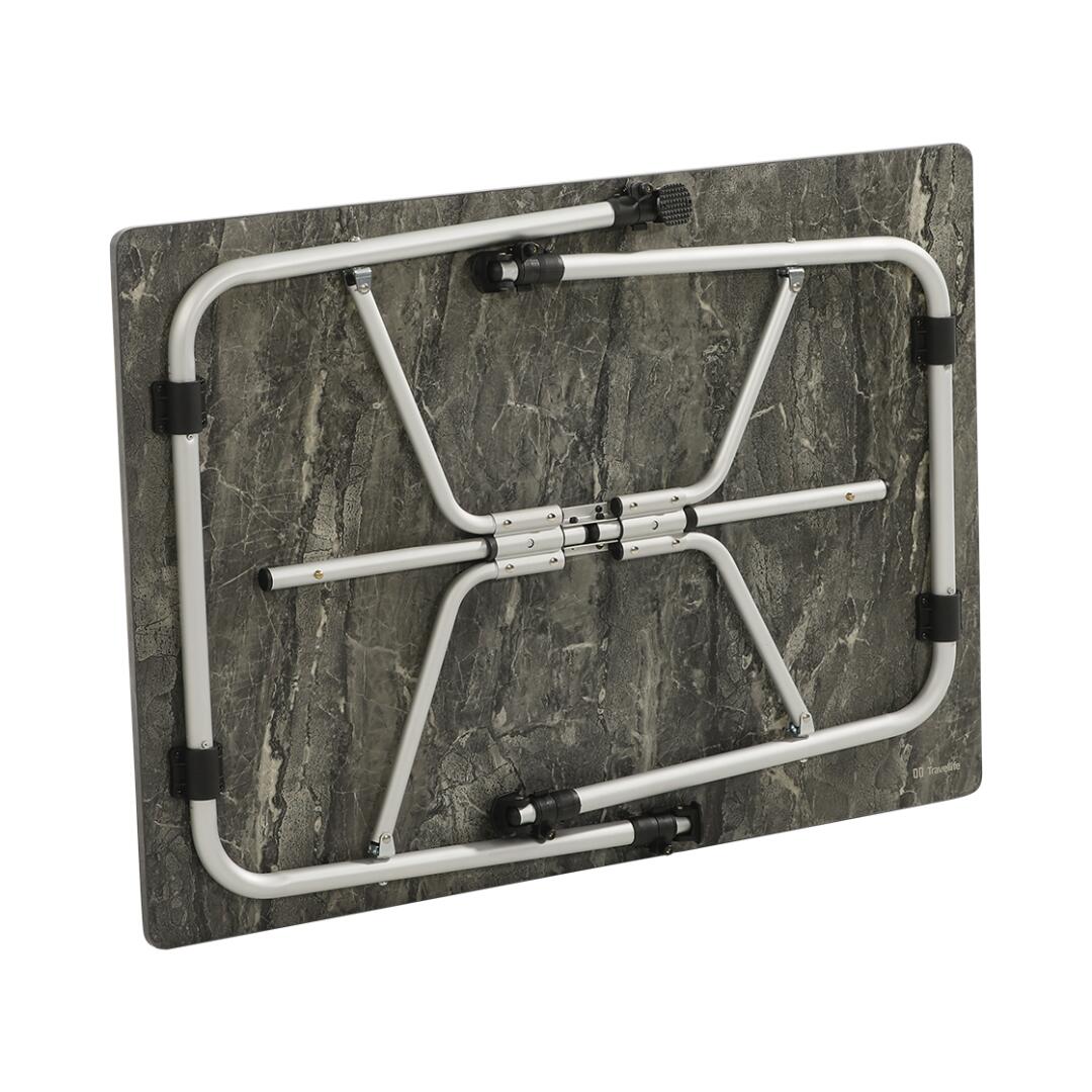 Travellife Sorrento tafel honeycomb dark grey 100 6/7