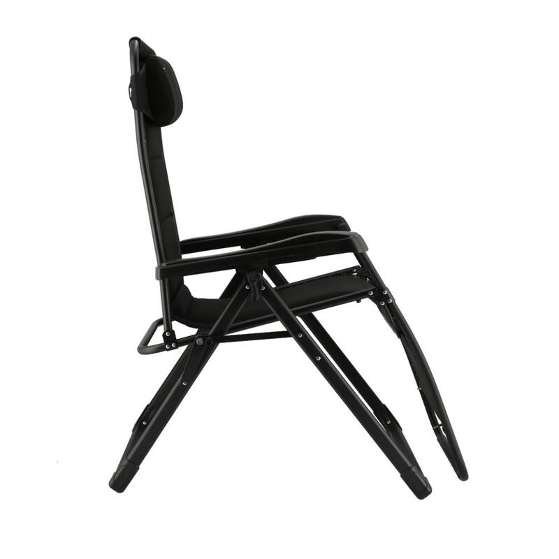 Travellife Barletta fauteuil relax noir