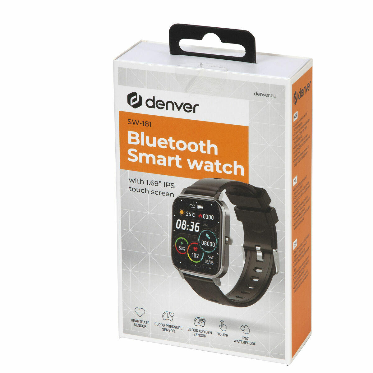 Smartwatch SW-181 Schwarz 3/3