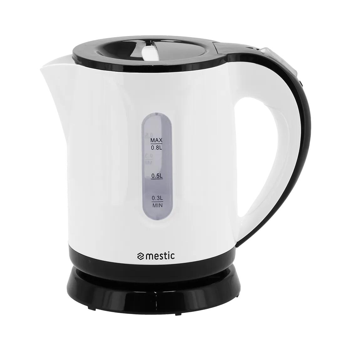 MESTIC Mestic waterkoker 0,8L MWC-100 zwart-wit