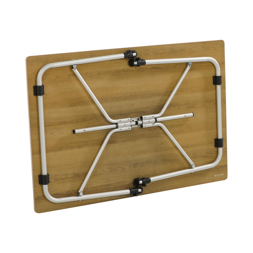 Travellife Sorrento tafel honeycomb brown 120 5/6