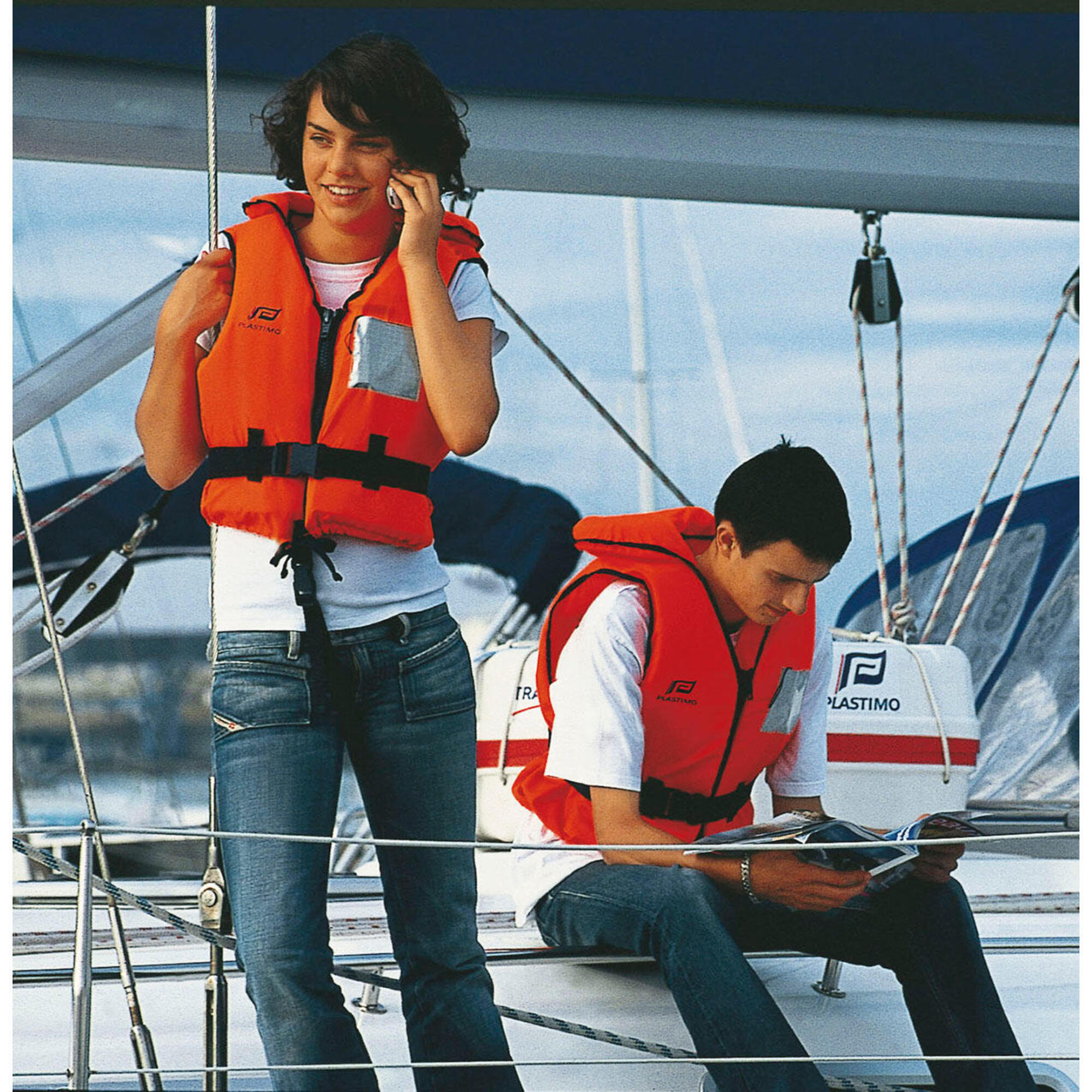 Colete salva-vidas de espuma 100N TYPHON - 30-50 kg 3/3