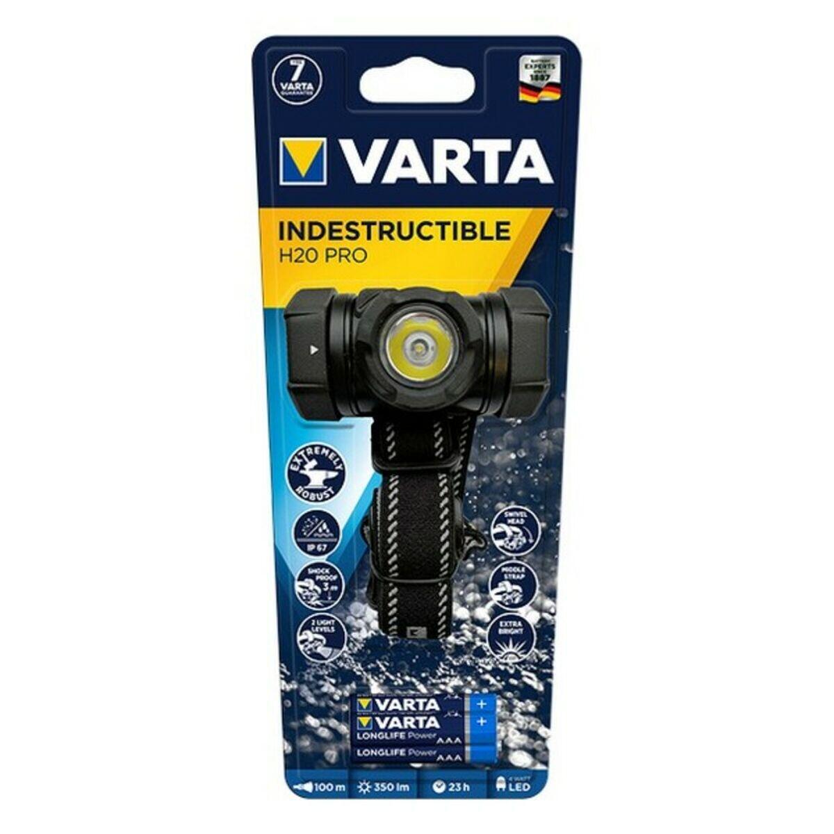 LED-Kopf-Taschenlampe Varta H20 PRO 3/3