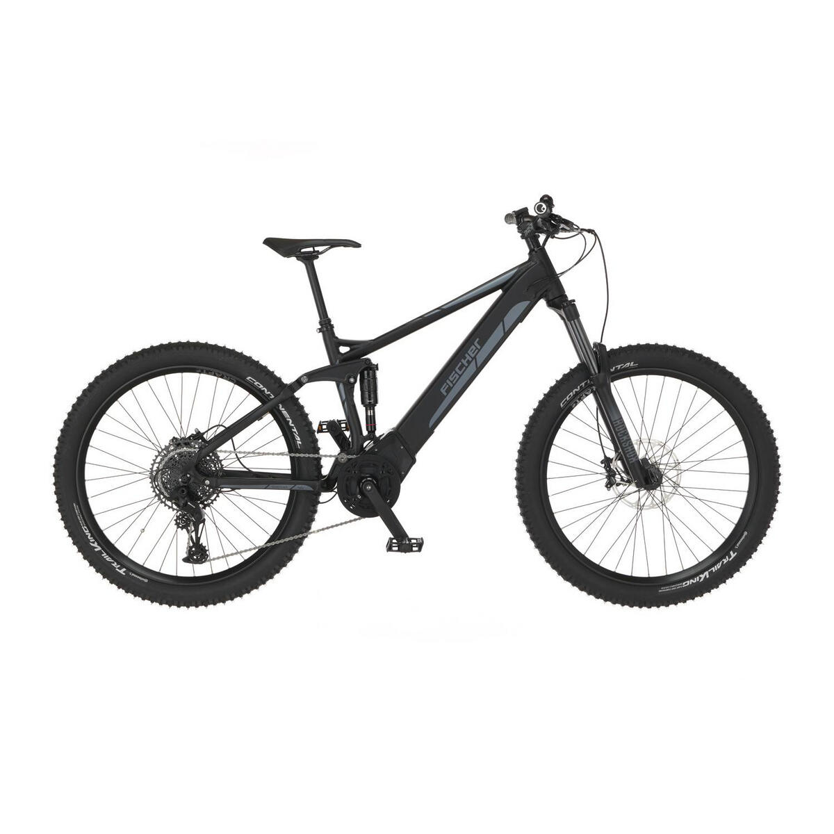 FISCHER BIKE FISCHER E-Mountainbike Montis 6.0i Fully - schwarz, RH 44 cm, 27,5 Zoll, 504 Wh