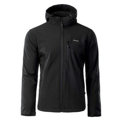 Heren iver softshell jas (zwart)