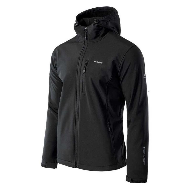 Heren Iver Softshell Jas (Zwart)