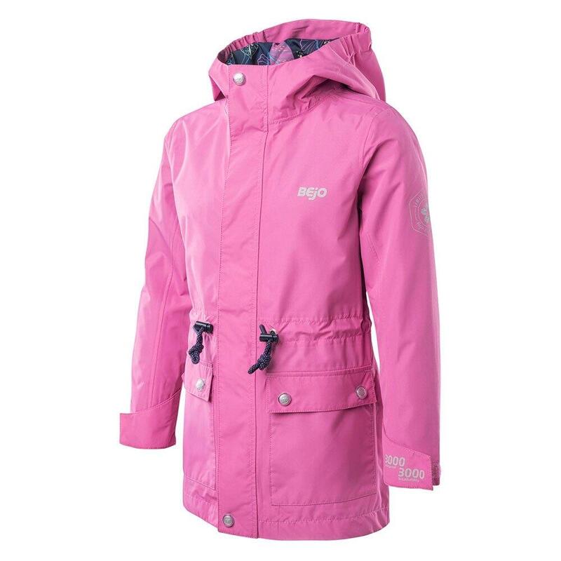 Meisjes Rinoa II Soft Shell Jas (Super Roze/Middeleeuws Blauw)