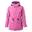 Veste softshell RINOA Fille (Rose vif / Bleu)